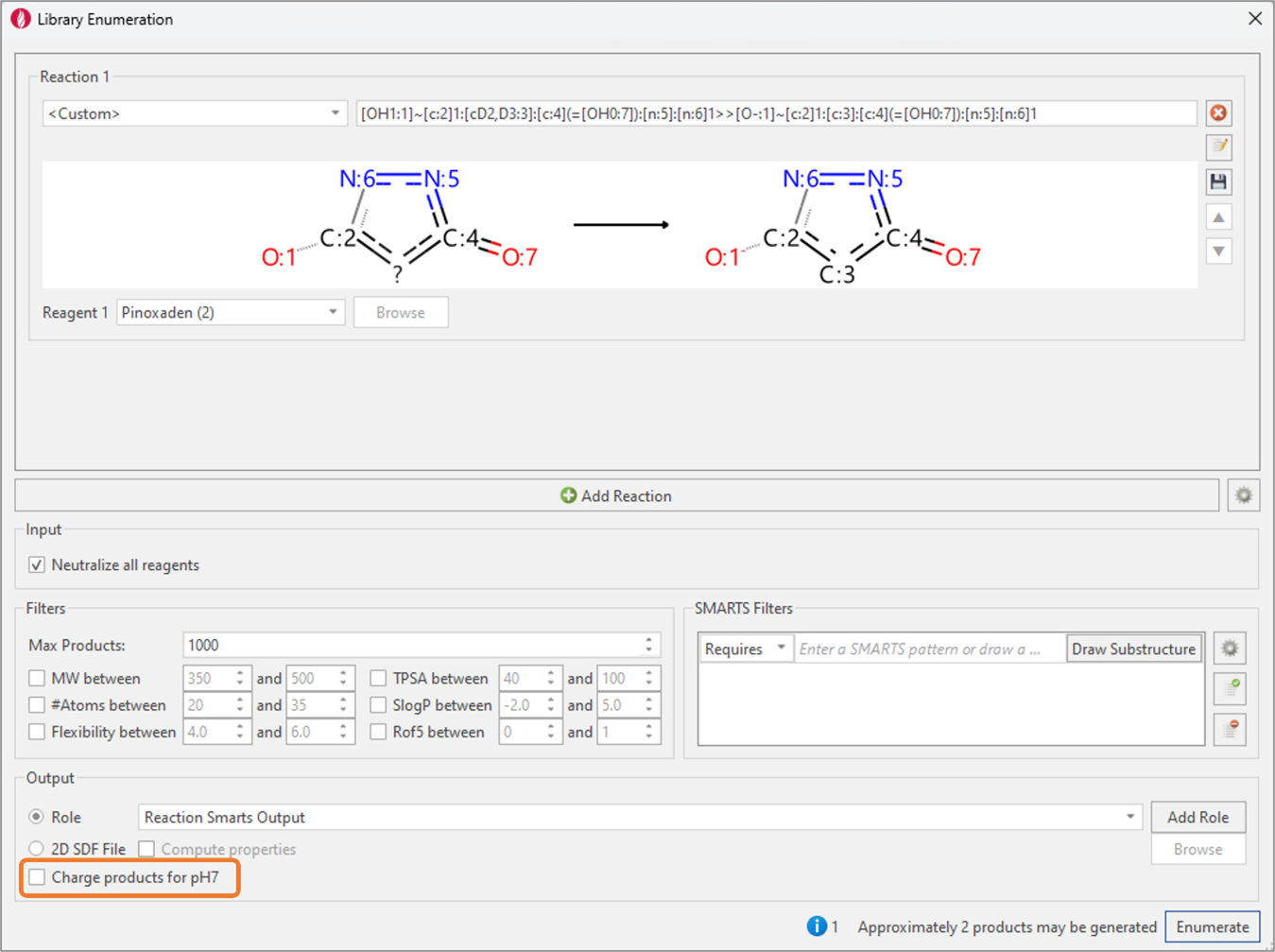 Figure 6 Library enumeration transformation in Flare